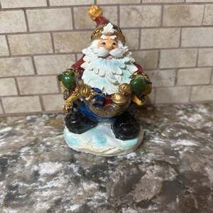 Vintage Crinkle Claus Santa 1996 Possible Dreams